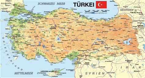 Türkiye haritasında